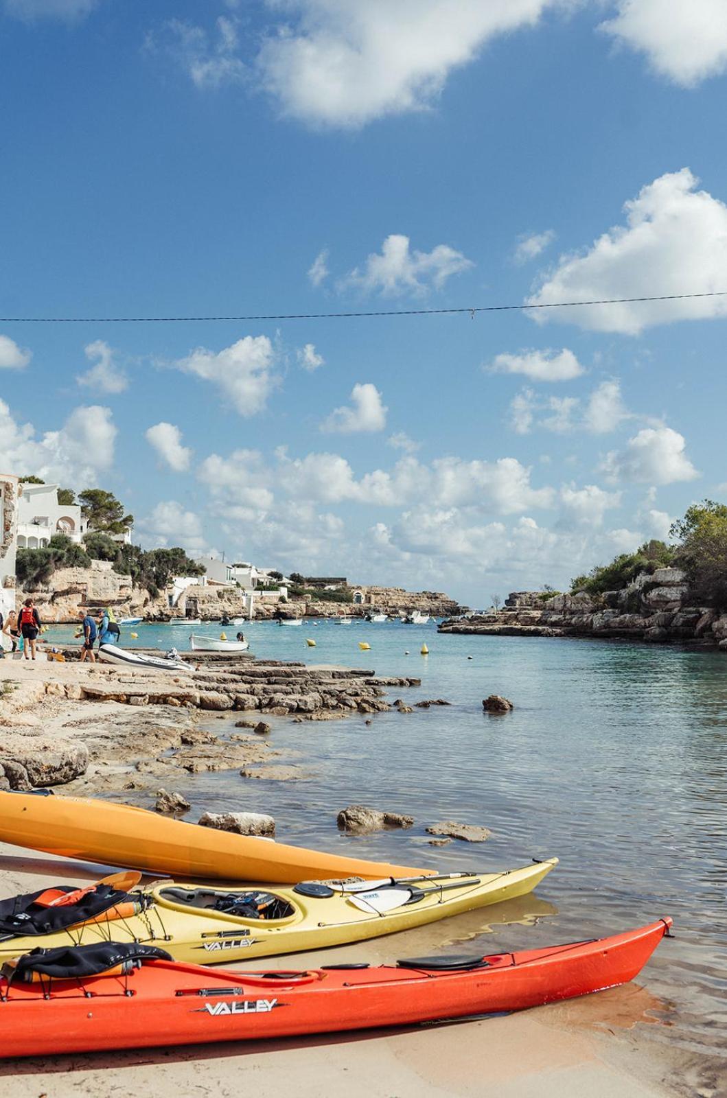 Hostal Xuroy Cala Alcaufar Eksteriør bilde